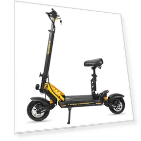 10-inch Off-Road Electric Scooter, 1000W Motor, 52 Miles Range — स्वयं संतुलित स्कूटर, Ausom