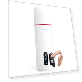 Portable Electric Kettle with Temp Display and Smart Steam Release Valve — इलेक्ट्रिक केतली, Deerma