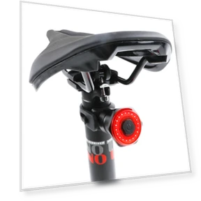 Smart Bike Saddle Tail Light with Brake Sensing — Bike Tail Lights, MEROCA