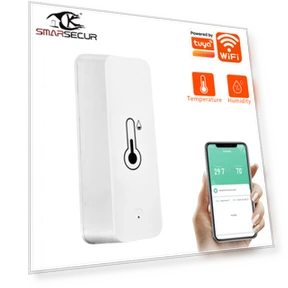Умный WiFi детектор температуры и влажности Tuya Doodle — Комнатные термометры, Tuya