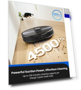 Robot Vacuum Cleaner with Laser Navigation and Dual Mops — Smart Cleaning Robots, Proscenic