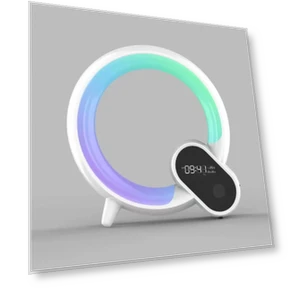 Ambient Light Simulation Sunrise Digital Alarm Clock with Bluetooth Audio — Alarms & Clocks