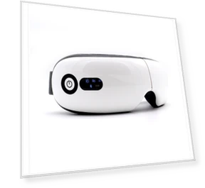 Интеллектуальный массажер для глаз с Bluetooth, подогревом, вибрацией и функцией воздушного давления — Массажеры для спины