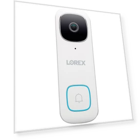 2K QHD Wired Video Doorbell — Smart Home Security, Lorex