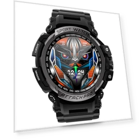 ATTACK Pro Smartwatch — Smartwatches, LOKMAT
