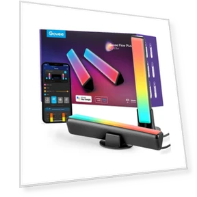 RGBICWW световые панели Flow Plus — Светодиодные, Govee