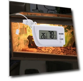 Mini Electronic Thermo-Hygrometer with Outdoor Sensor Cable — Hygrometers