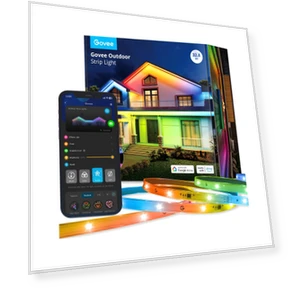 Wi-Fi RGBIC Наружная LED Лента — LED ленты, Govee