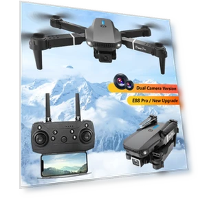 Camera Drone with Remote Control for Beginners and Enthusiasts — Drones, E88