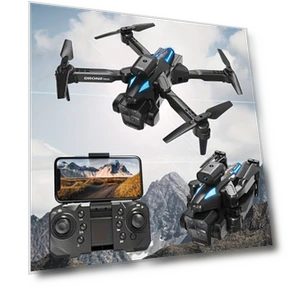C10 Drone with Aerial Camera, 360° Infrared Obstacle Traversal, WiFi, FPV, Foldable Remote Control Toy — Drones