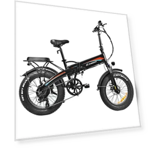 Folding Electric Moped Bike — Electric Self-Balancing Scooters, KAISDA