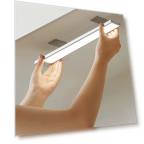 LED Motion Sensor Light - Dual-color Changing, Wireless & USB Rechargeable — Under-Cabinet Mounts, Gicook