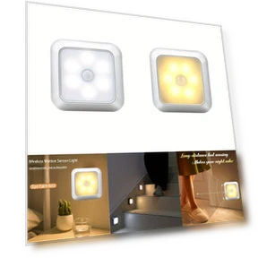 Motion Sensor Night Light - 12pcs LED Wall Lights — Night Lights