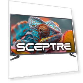 Телевизор 43 дюйма Full HD LED с плоским экраном, USB, настенным креплением и стерео динамиками — Телевидение