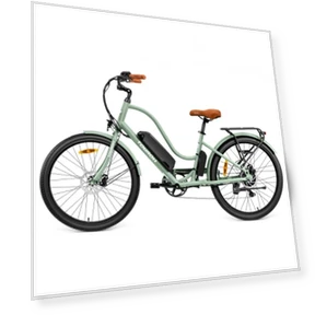 Step-through Electric Bike — Electric Self-Balancing Scooters, Touroll