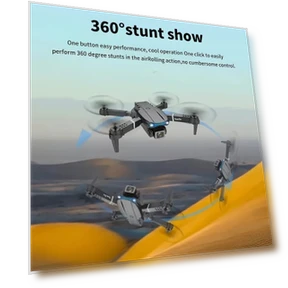 Aerial Photography Drone with Dual Cameras, 360° Rolling, Six-axis Gyro Stabilization — Drones