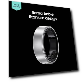Умное кольцо Galaxy Ring с мониторингом фитнеса и сна — Умные кольца, Samsung