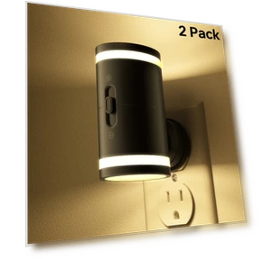 2-pack LED Night Lights with Dusk-to-Dawn Sensor — Night Lights