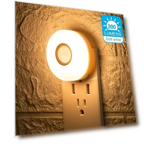 Sensor Night Light with 200 LEDs for Bathroom and Hallway — Night Lights