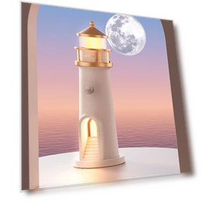 Rechargeable LED Night Lamp with Motion Sensor and Moonlight Projection — Outdoor Light Projectors