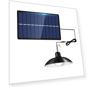 Waterproof Outdoor Solar LED Bulb Chandelier — Outdoor Umbrella Lighting