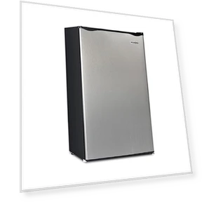 3.2 Cu.Ft. Compact Refrigerator with Freezer - Slide Out Glass Shelf — Mini Fridges, Igloo