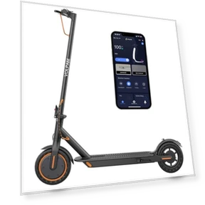 Electric Scooter, 350W/500W Motor, 12-28 Miles Range, 16-21 MPH, Solid Tires, for Adults and Teens — Electric Self-Balancing Scooters, VOLPAM