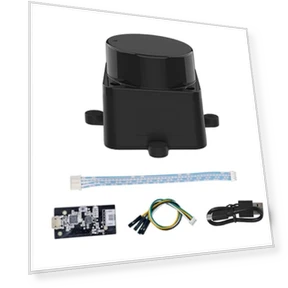 FHL-LD19 Plus Lidar Sensor - 25Meter 360° Ranging, Lidar Scanner Kit with Adapter — 3D Scanning Solutions, youyeetoo