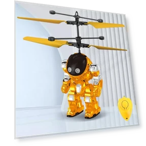Hand Controlled Drone Toy with LED Light for Kids — Interactive Learning Devices, BYIUA