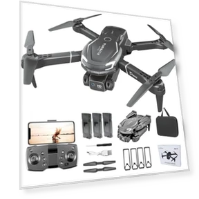 Mini Drone with Camera, 1080P FPV, 3 Batteries, Remote Control — Drones, FLYVISTA