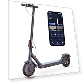 Aluminum Alloy Frame Electric Scooter for Adults — Electric Self-Balancing Scooters, Qlaway