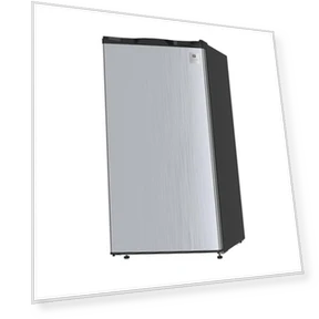 Mini Refrigerator with Freezer Compartment, 3.2 Cubic Feet, Adjustable Thermostat, Reversible Door — Mini Fridges, ARCTIC CHEF