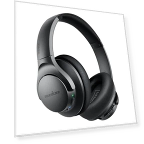 Hybrid Active Noise Cancelling Headphones, Wireless Over Ear Bluetooth Headphones — Over-Ear Headphones, Anker