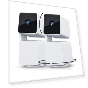 Pan/Tilt/Zoom Wi-Fi Smart Home Security Camera with Color Night Vision, 2-Way Audio — Smart Home Security, Wyze