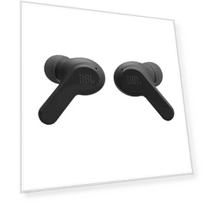True Wireless Earbuds with Deep Bass Sound, Bluetooth 5.2, Water Resistant — In-Ear Headphones, JBL