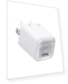 30W USB C GaN Fast Charger for iPhone, Galaxy, iPad, MacBook — Charging Solutions, Anker