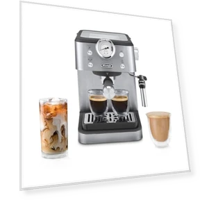 Linea Classic Espresso Machine with Thermoblock Technology — Coffee & Espresso Combos, De'Longhi