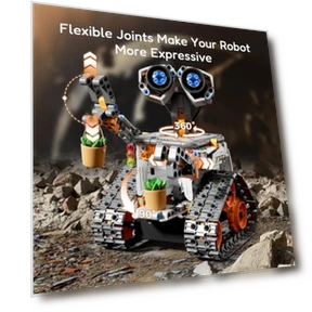 Robot Building Kit with Remote Control STEM Gifts for Kids — Construction Kits, Sillbird