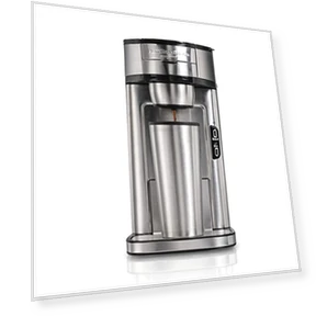 Single Serve Coffee Maker & Fast Grounds Brewer — Single-Cup Coffee Makers, Hamilton Beach
