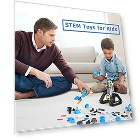 STEM Programmable Robot Building Kit with APP or Remote Control — Construction Kits, Henoda