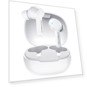 Bluetooth Noise Cancelling Wireless Earbuds — In-Ear Headphones, XTREMTEC