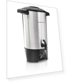 45 Cup Coffee Urn and Hot Beverage Dispenser — Beverage Warmers, Hamilton Beach