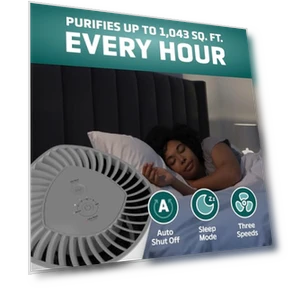 HEPA Air Purifier for Large Rooms — Activated Carbon Air Purifiers, Guardian Technologies