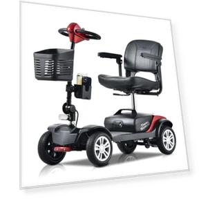 Lightweight Foldable Electric Mobility Scooter — Mobility Scooters, THERASHIELDZ
