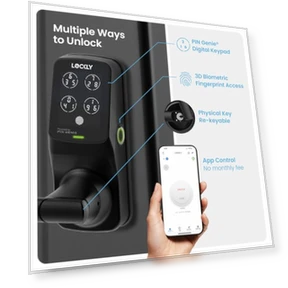 Secure Pro Wi-Fi Smart Door Lock — Smart Home Security, Lockly