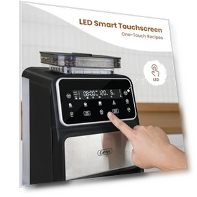 10 Cup Drip Coffee Maker with Built-in Grinder — Beverage Warmers, Gevi