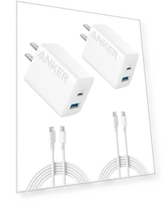 20W Fast USB C Charger Block — Wall Chargers, Anker