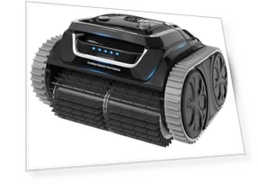 Cordless APP Robotic Pool Cleaner with Wall Climbing — Smart Cleaning Robots, WYBOT