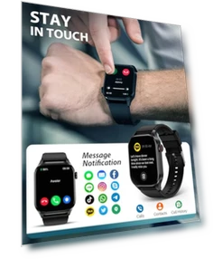 Infrared True Blood Oxygen Monitor Smart Watch — Smartwatches, SOUYIE