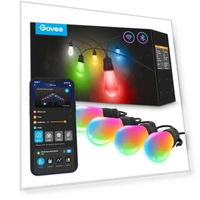 Smart Outdoor String Lights — Outdoor String Lights, Govee